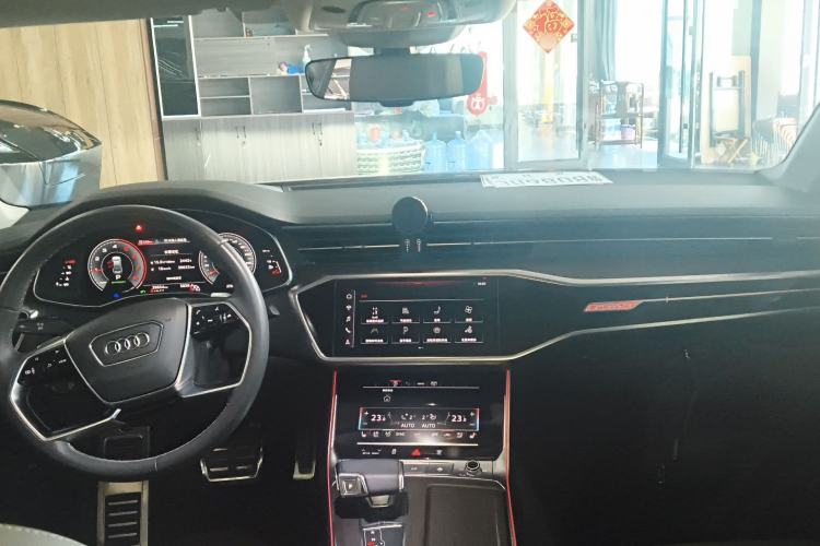 Used Audi A7L 2022 55 TFSI quattro S-line Boundary Edition Crystal Flow Package Center Console