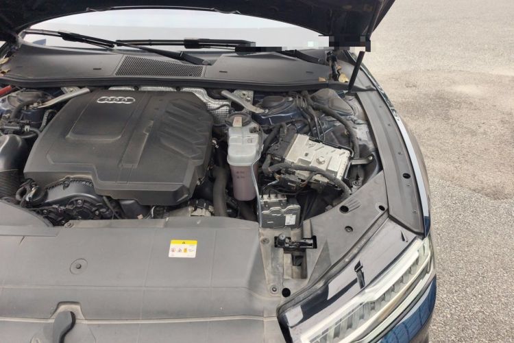 Used Audi A7L 2022 45 TFSI quattro S-line Visionary Crystal Package Engine Bay Left