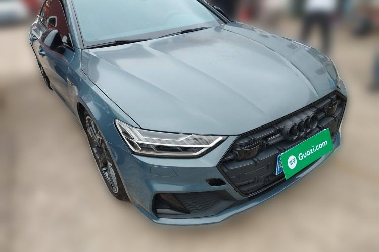 Used Audi A7L 2022 45 TFSI quattro S-line Black Warrior Edition Exterior 2