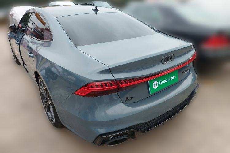 Used Audi A7L 2022 45 TFSI quattro S-line Black Warrior Edition Exterior 3