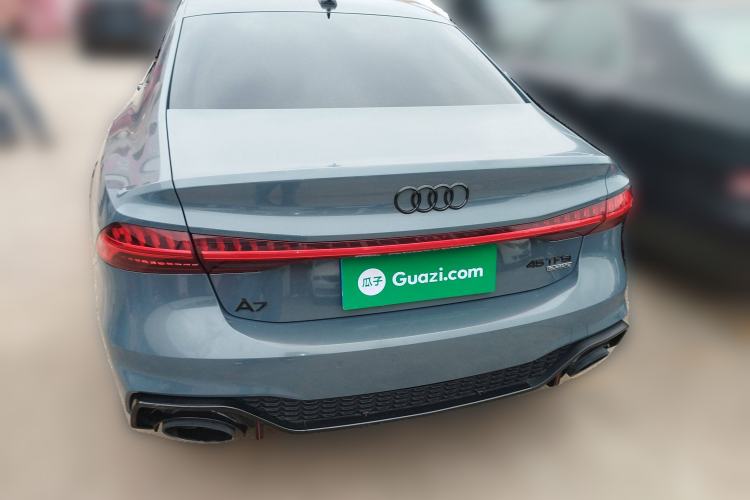 Used Audi A7L 2022 45 TFSI quattro S-line Black Warrior Edition Exterior 4