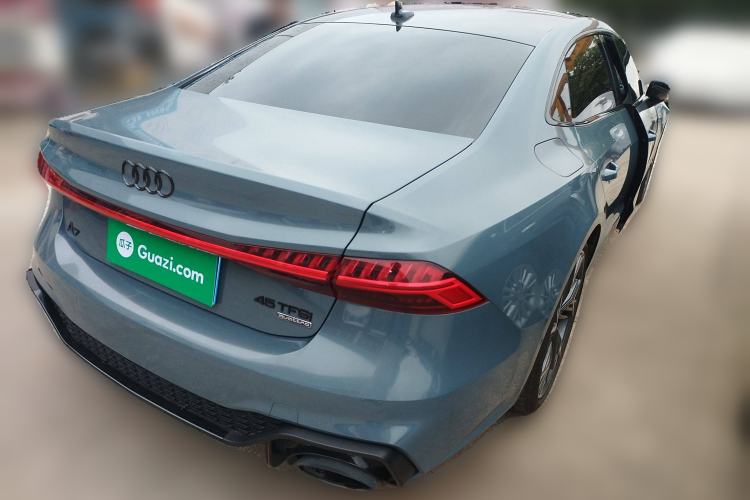 Used Audi A7L 2022 45 TFSI quattro S-line Black Warrior Edition Exterior 5