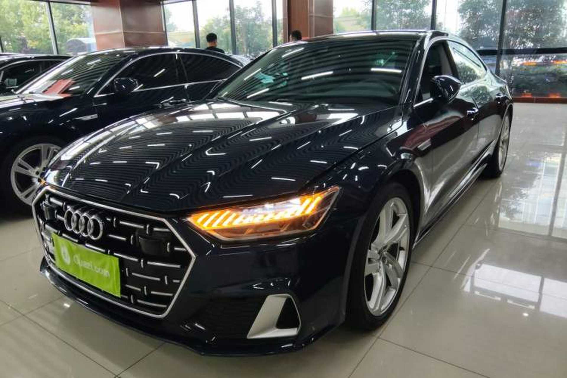 Used Audi A7L 2022 45 TFSI S-line Dream-Building Edition Front Left 45 Deg