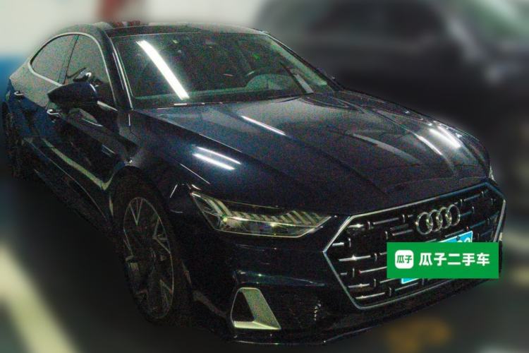 Used Audi A7L 2022 55 TFSI quattro S-line edition executive First Edition Front Right 45 Deg