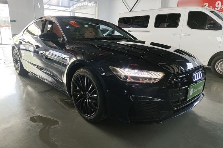 Used Audi A7L 2022 45 TFSI S-line Dream-Building Edition Front Right 45 Deg
