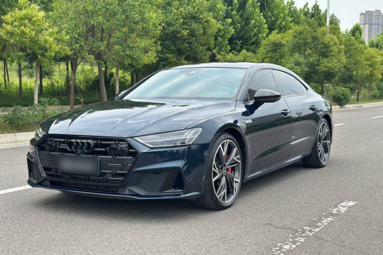 Used Audi A7L 2022 55 TFSI quattro S-line Edition One First Edition Guazi used car, China used car export, Used car for sale, Used cars, Cheapest cars for sale