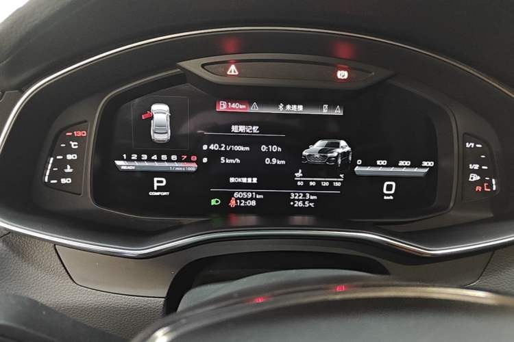 Used Audi A7L 2022 55 TFSI quattro S-line Edition One First Edition Instrument Cluster
