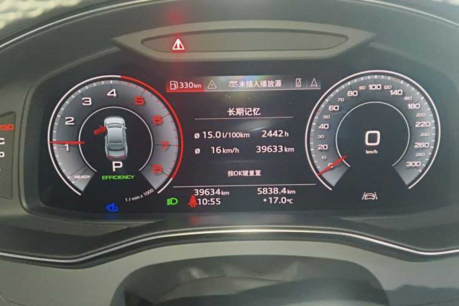 Used Audi A7L 2022 55 TFSI quattro S-line Boundary Edition Crystal Flow Package Instrument Cluster