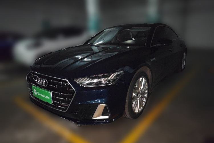 Used Audi A7L 2022 45 TFSI S-line Dream-Building Edition Guazi used car, China used car export, Used car for sale, Used cars, Cheapest cars for sale