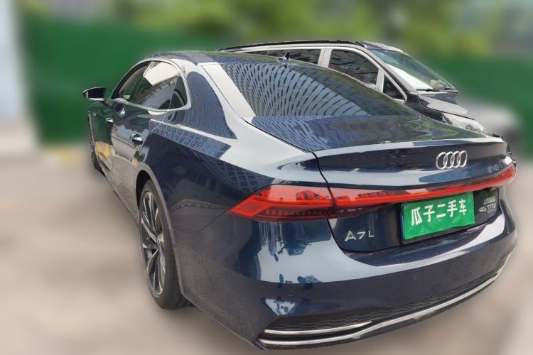 Used Audi A7L 2022 45 TFSI quattro S-line Visionary Crystal Package Rear Left 45 Deg