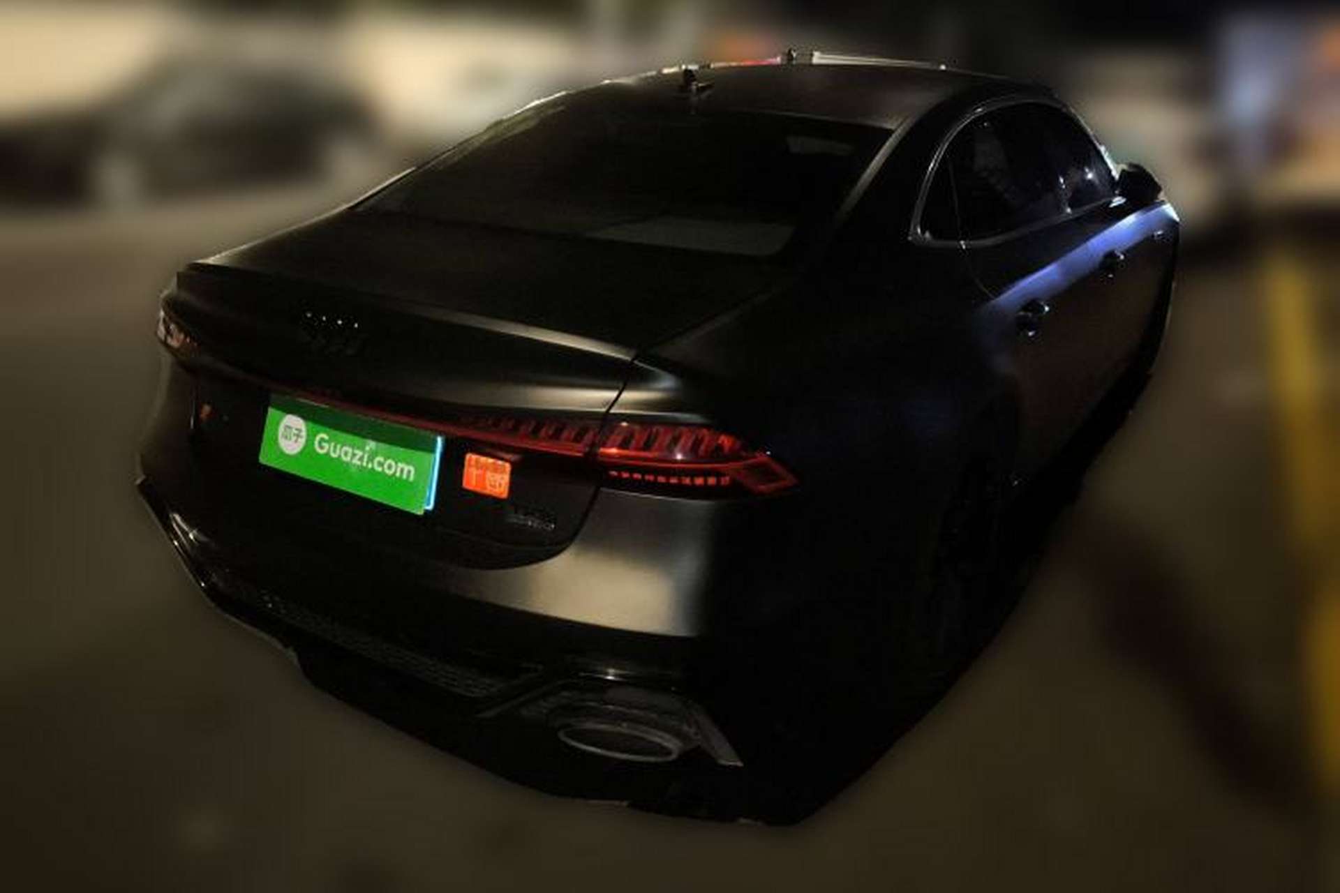 Used Audi A7L 2022 55 TFSI quattro S-line Zhiyuan Crystal Flow Package Rear Right 45 Deg
