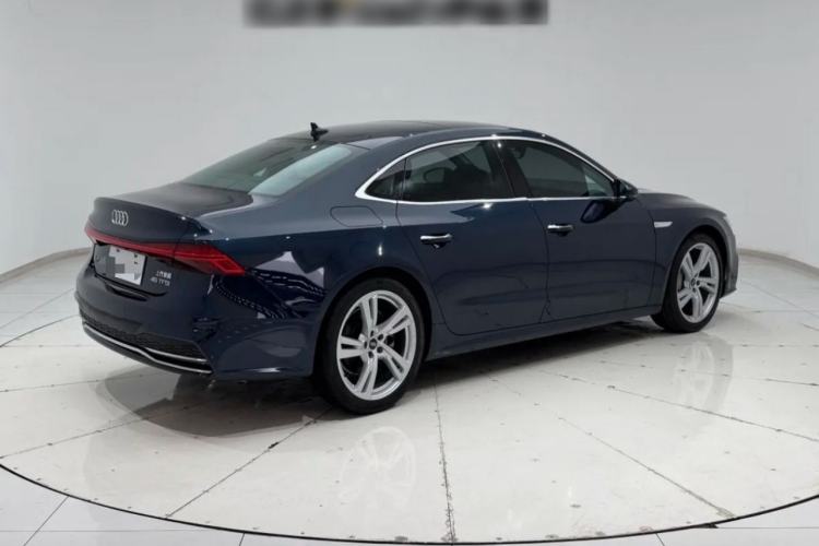 Used Audi A7L 2022 45 TFSI S-line Dream-Building Edition Rear Right 45 Deg