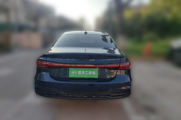 Used Audi A7L 2022 45 TFSI quattro S-line Visionary Edition Obsidian Black Package Rear