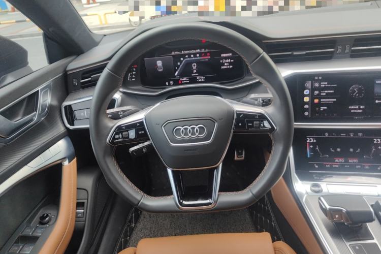 Used Audi A7L 2022 55 TFSI quattro S-line Edition One First Edition Steering Wheel