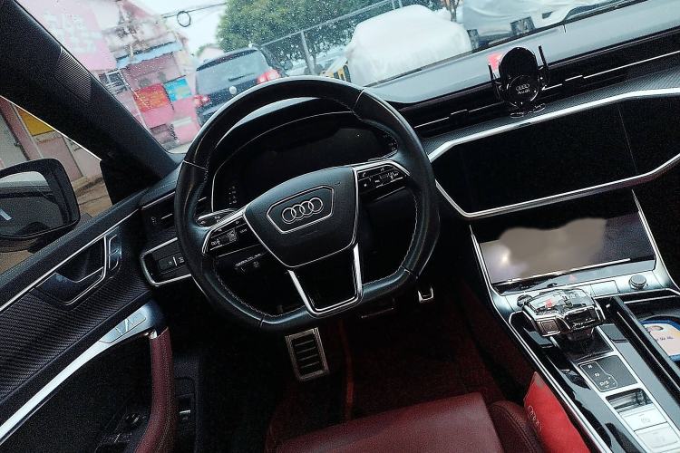 Used Audi A7L 2022 45 TFSI quattro S-line Black Warrior Edition Steering Wheel