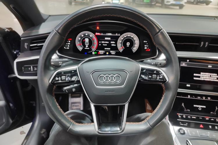 Used Audi A7L 2022 55 TFSI quattro S-line Edition One First Edition Steering Wheel