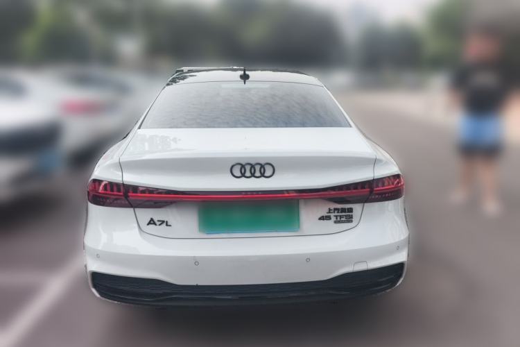 Used Audi A7L 2022 45 TFSI quattro S-line White Mage Edition Rear
