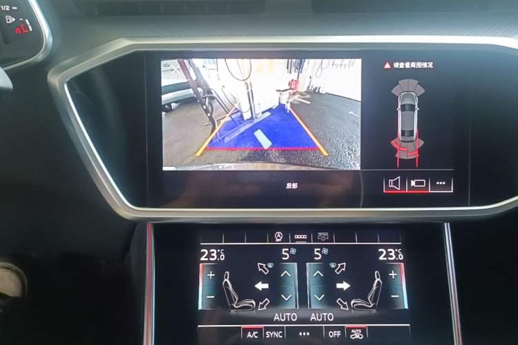 Used Audi A7L 2022 45 TFSI S-line Dream-Building Crystal Flow Package Audio And AC Panel