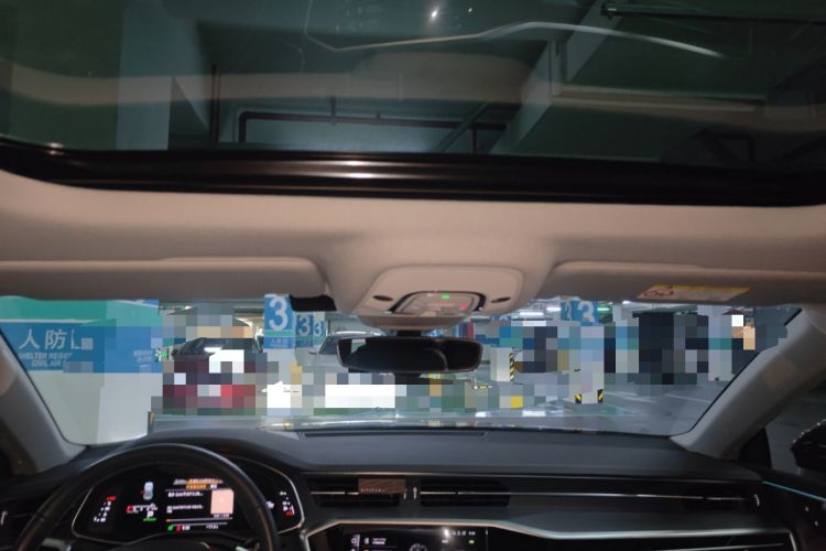 Used Audi A7L 2022 45 TFSI quattro S-line Visionary Crystal Package Headliner