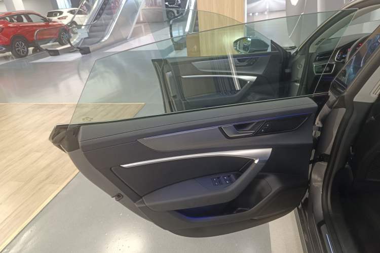 Used Audi A7L 2022 45 TFSI quattro S-line Visionary Crystal Package Left Rear Door Interior