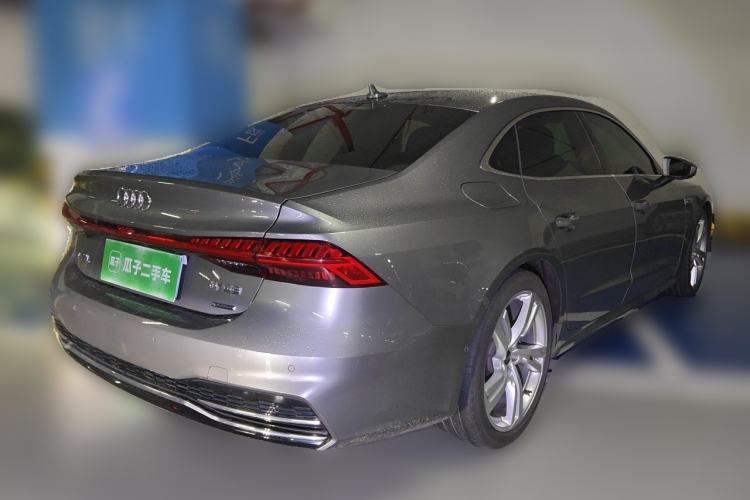 Used Audi A7L 2022 45 TFSI quattro S-line Visionary Crystal Package Rear Right 45 Deg