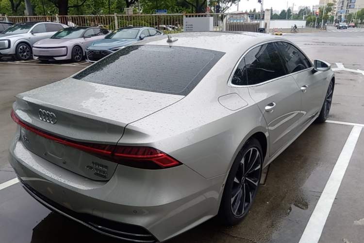 Used Audi A7L 2022 45 TFSI quattro S-line Paladin Rear Right 45 Deg