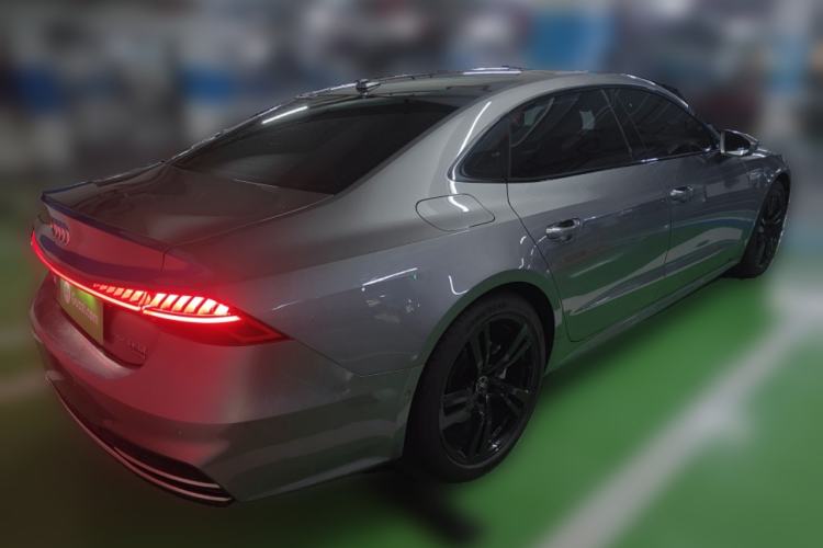 Used Audi A7L 2022 45 TFSI quattro S-line Visionary Crystal Package Rear Right 45 Deg