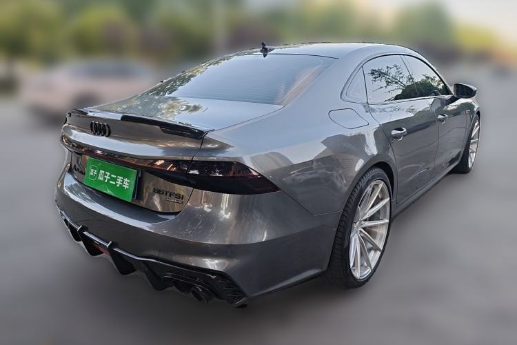 Used Audi A7L 2022 45 TFSI quattro S-line Visionary Crystal Package Rear Right 45 Deg