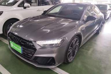Used Audi A7L 2022 55 TFSI quattro S-line Zhiyuan Edition Obsidian Black Package