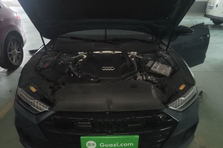 Used Audi A7L 2022 55 TFSI quattro S-line Edition One First Edition Engine Bay