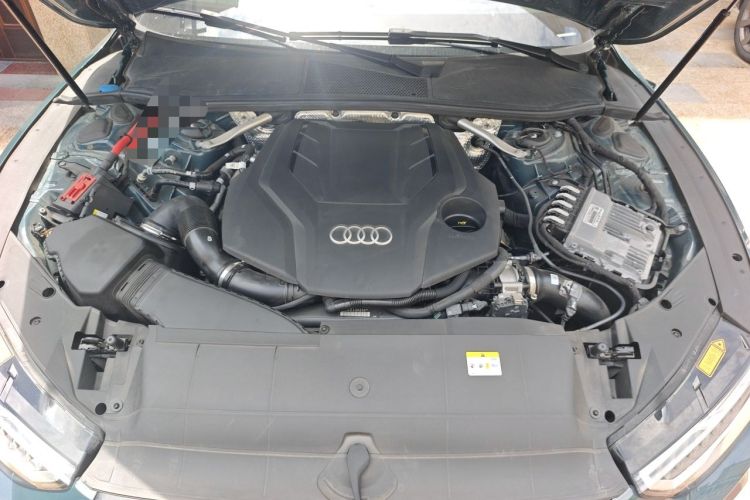Used Audi A7L 2022 55 TFSI quattro S-line Edition One First Edition Engine Bay