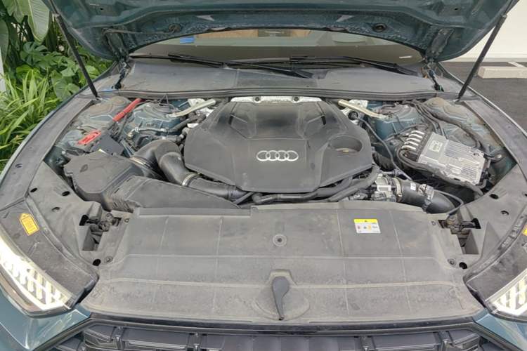 Used Audi A7L 2022 55 TFSI quattro S-line Edition One First Edition Engine Bay