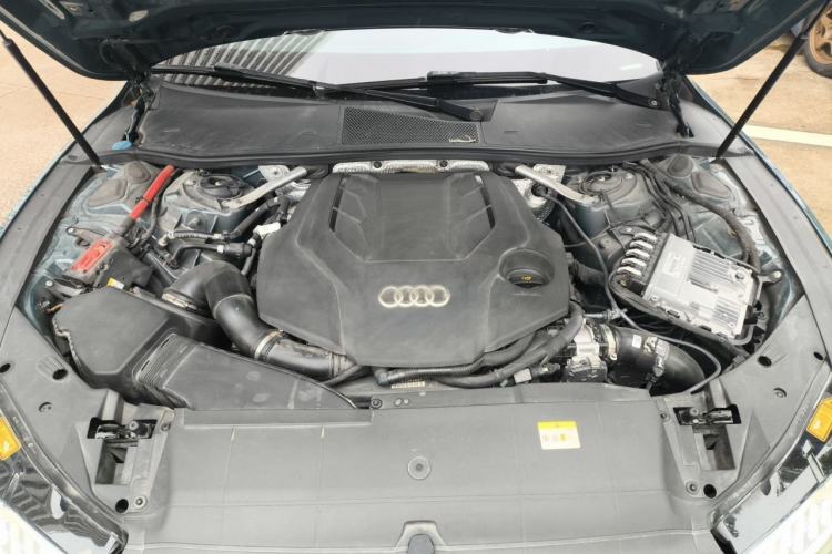 Used Audi A7L 2022 55 TFSI quattro S-line Edition One First Edition Engine Bay