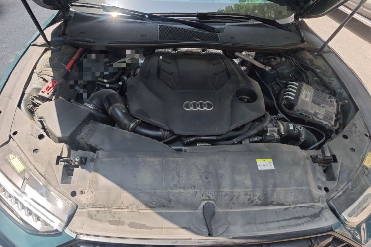 Used Audi A7L 2022 55 TFSI quattro S-line Edition One First Edition Engine Bay