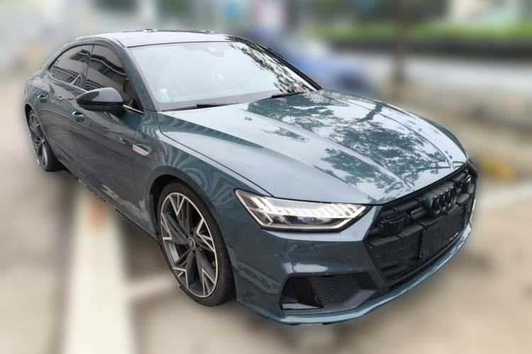Used Audi A7L 2022 55 TFSI quattro S-line Edition One First Edition Front Right 45 Deg
