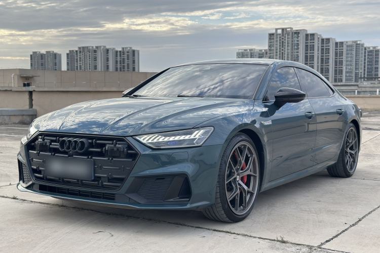 Used Audi A7L 2022 55 TFSI quattro S-line Edition One First Edition Guazi used car, China used car export, Used car for sale, Used cars, Cheapest cars for sale