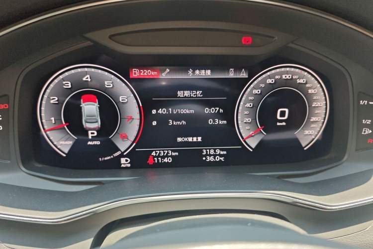 Used Audi A7L 2022 55 TFSI quattro S-line Edition One First Edition Instrument Cluster