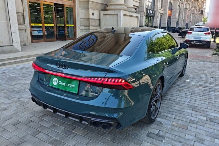 Used Audi A7L 2022 55 TFSI quattro S-line Edition One First Edition Rear Right 45 Deg