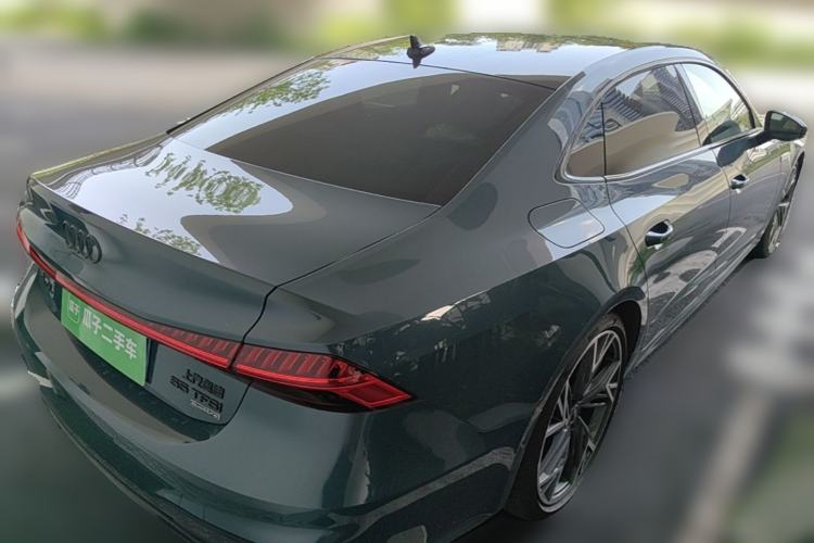 Used Audi A7L 2022 55 TFSI quattro S-line Edition One First Edition Rear Right 45 Deg