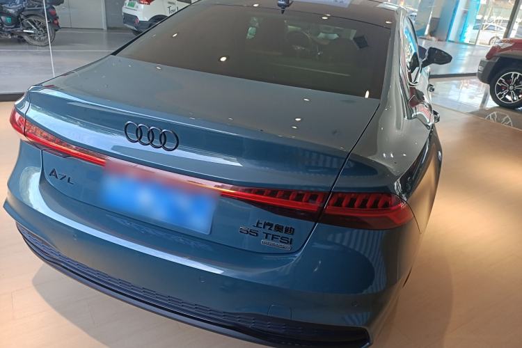Used Audi A7L 2022 55 TFSI quattro S-line Edition One First Edition Rear Right 45 Deg