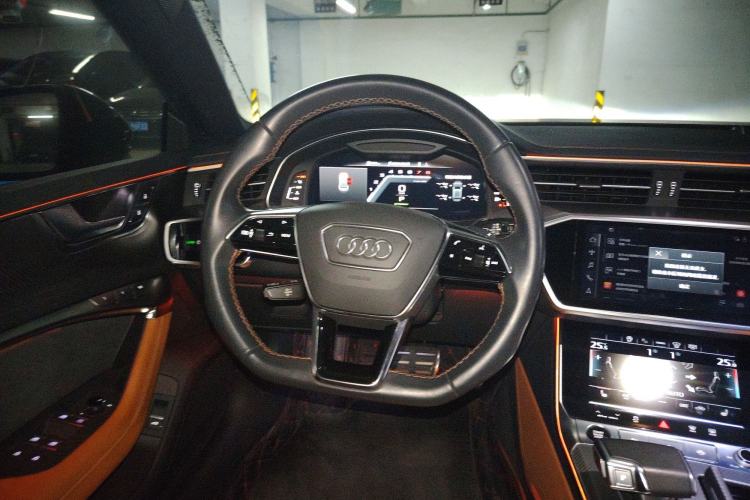 Used Audi A7L 2022 55 TFSI quattro S-line Edition One First Edition Steering Wheel
