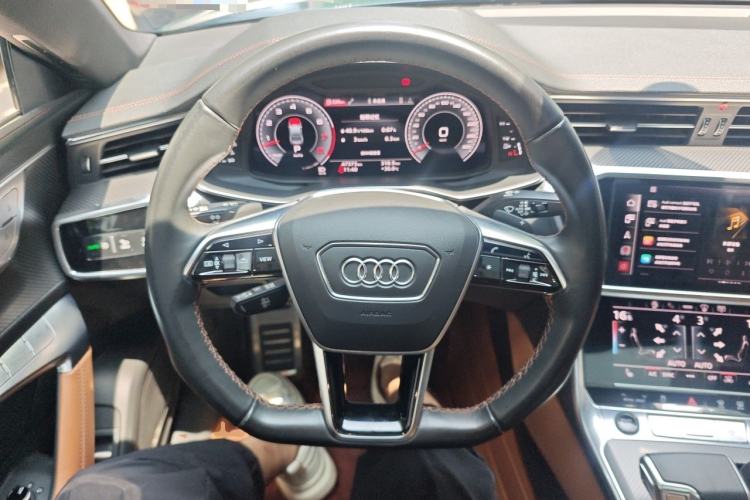 Used Audi A7L 2022 55 TFSI quattro S-line Edition One First Edition Steering Wheel