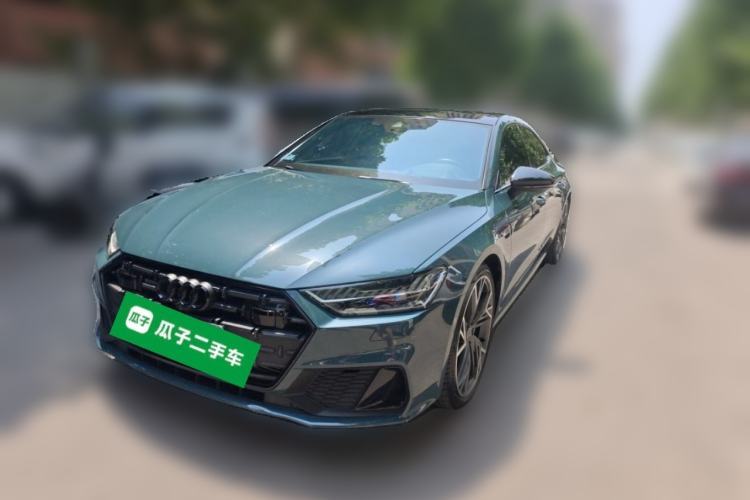 Used Audi A7L 2022 55 TFSI quattro S-line Edition One First Edition Guazi used car, China used car export, Used car for sale, Used cars, Cheapest cars for sale