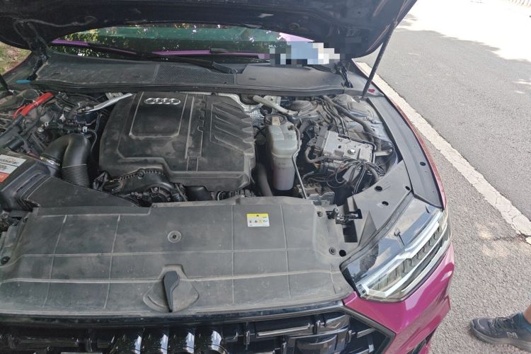Used Audi A7L 2022 45 TFSI quattro S-line Visionary Crystal Package Engine Bay Left
