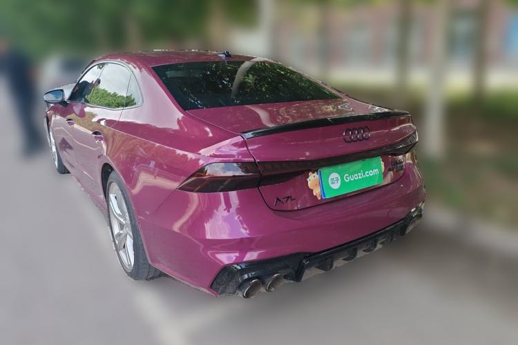 Used Audi A7L 2022 45 TFSI quattro S-line Visionary Crystal Package Rear Left 45 Deg
