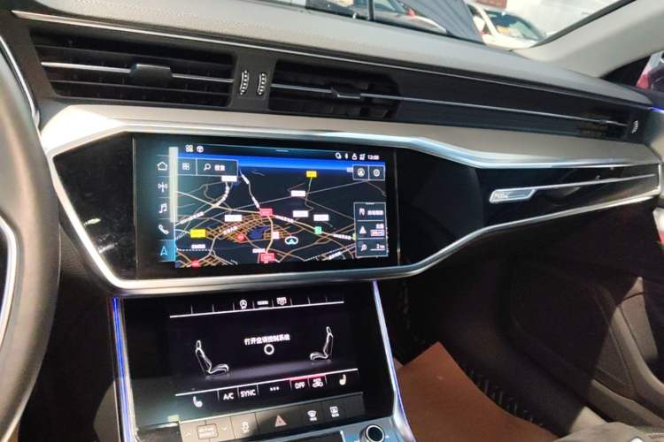 Used Audi A7L 2022 45 TFSI S-line Dream-Building Edition Audio And AC Panel