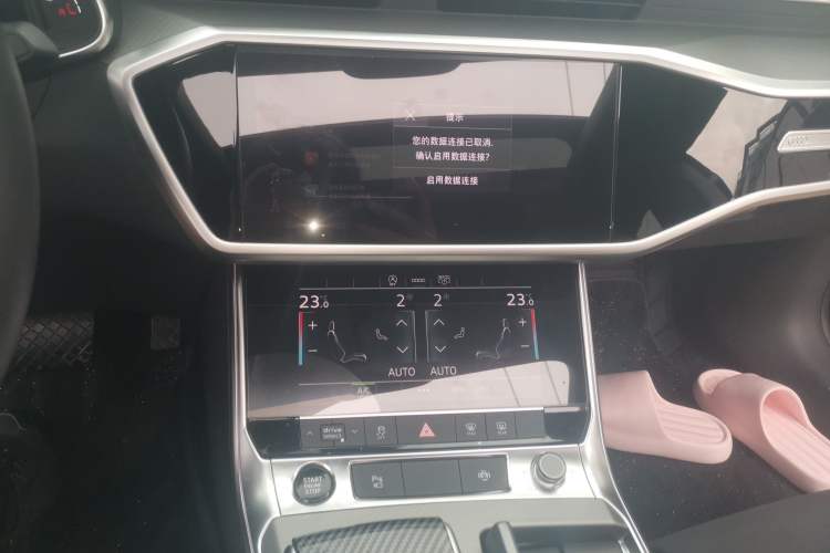 Used Audi A7L 2022 45 TFSI S-line Dream-Building Crystal Flow Package Audio And AC Panel
