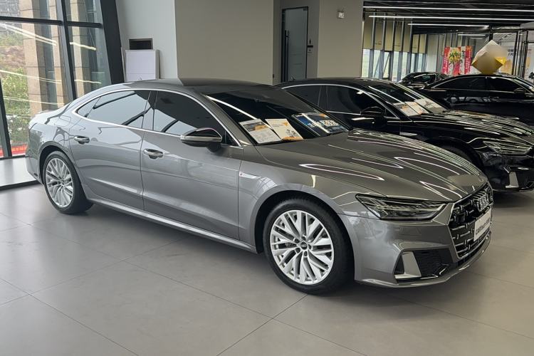 Used Audi A7L 2022 45 TFSI S-line Dream-Building Crystal Flow Package Exterior 2