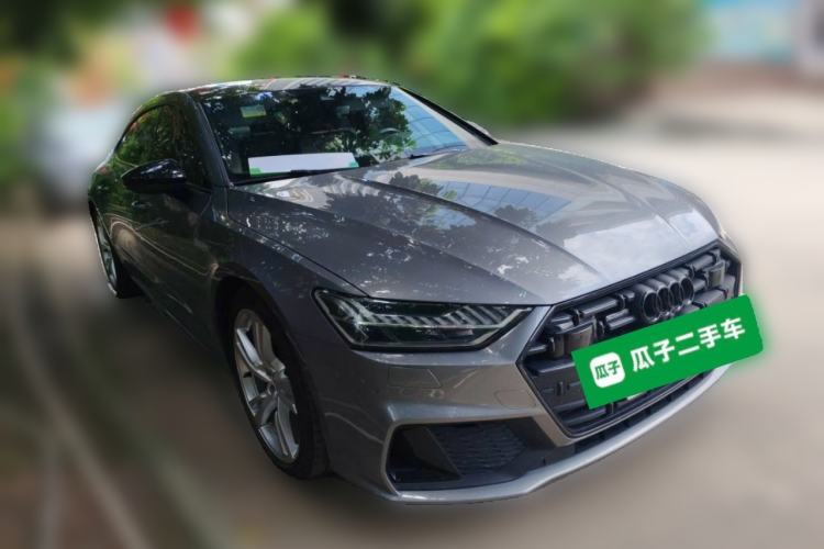 Used Audi A7L 2022 45 TFSI quattro S-line Wind Rider Front Right 45 Deg