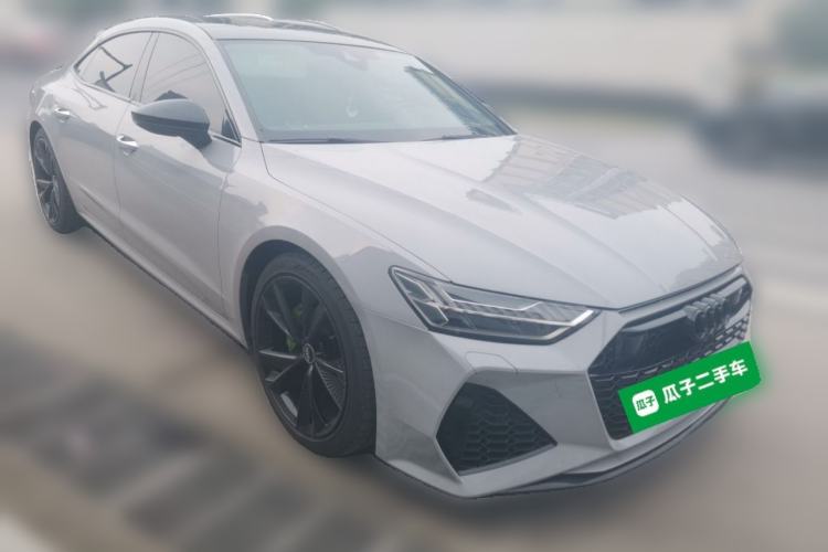Used Audi A7L 2022 45 TFSI S-line Dream-Building Crystal Flow Package Front Right 45 Deg